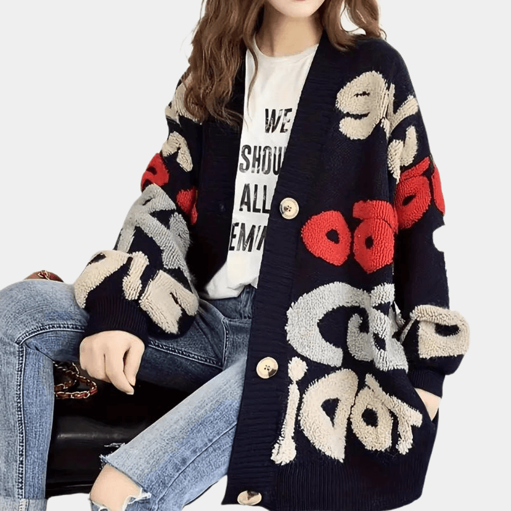 Women's Lightweight Knitted Cardigan