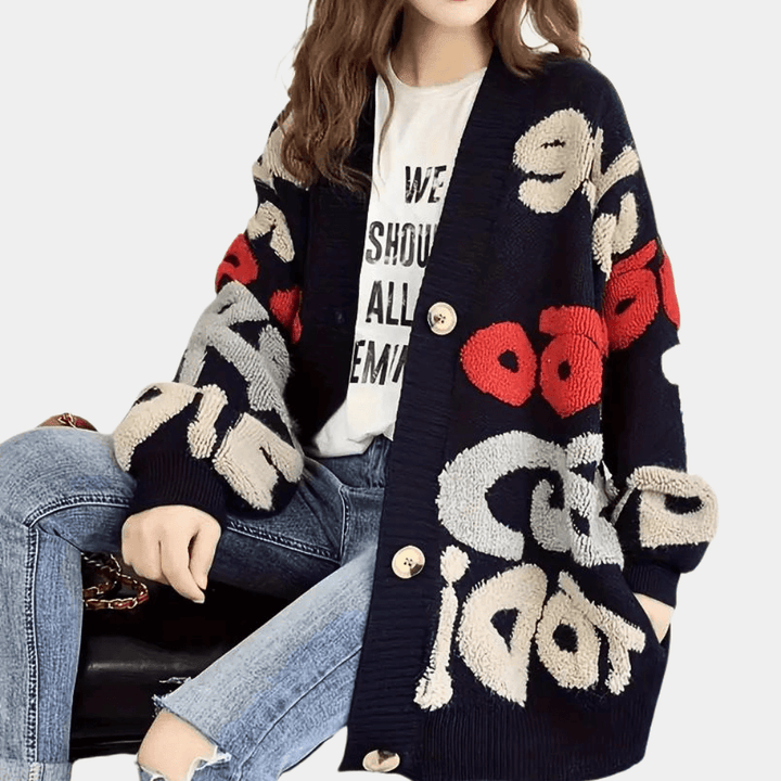Women's Lightweight Knitted Cardigan