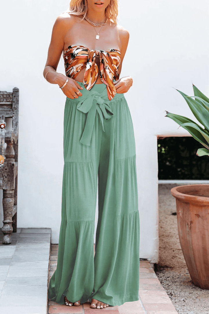 Women's Loose High Waist Wide Leg Pants