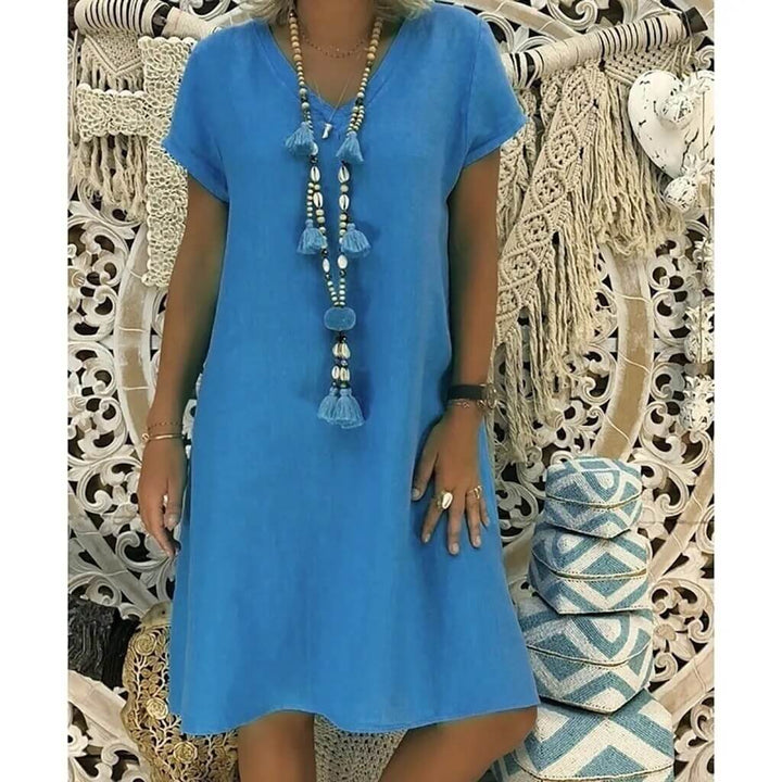 Lightweight Linen Dress - Summer Dress