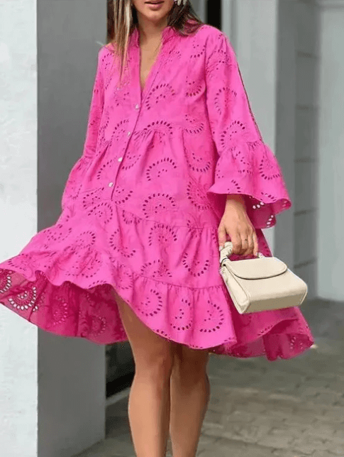 Women's Summer V-Neck Dress