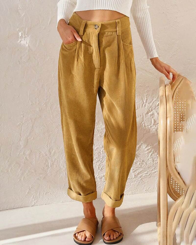Women's Corduroy Trousers