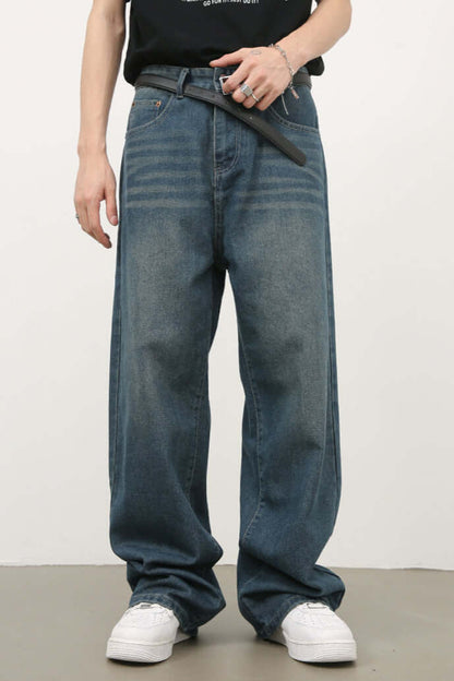 Men's Wide-Leg Jeans, Relaxed Fit