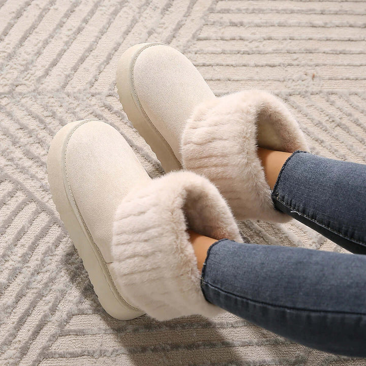 Women's Warm Fur Lined Winter Boots
