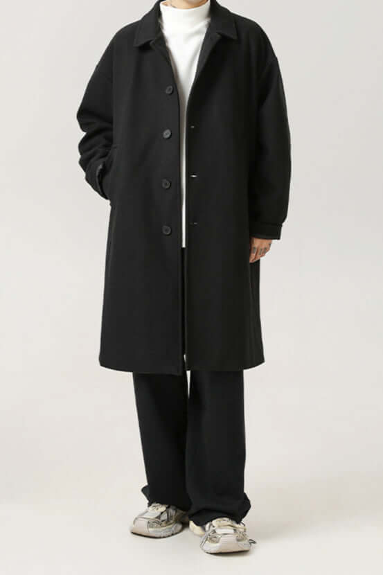 Men's Classic Oversized Wool Coat