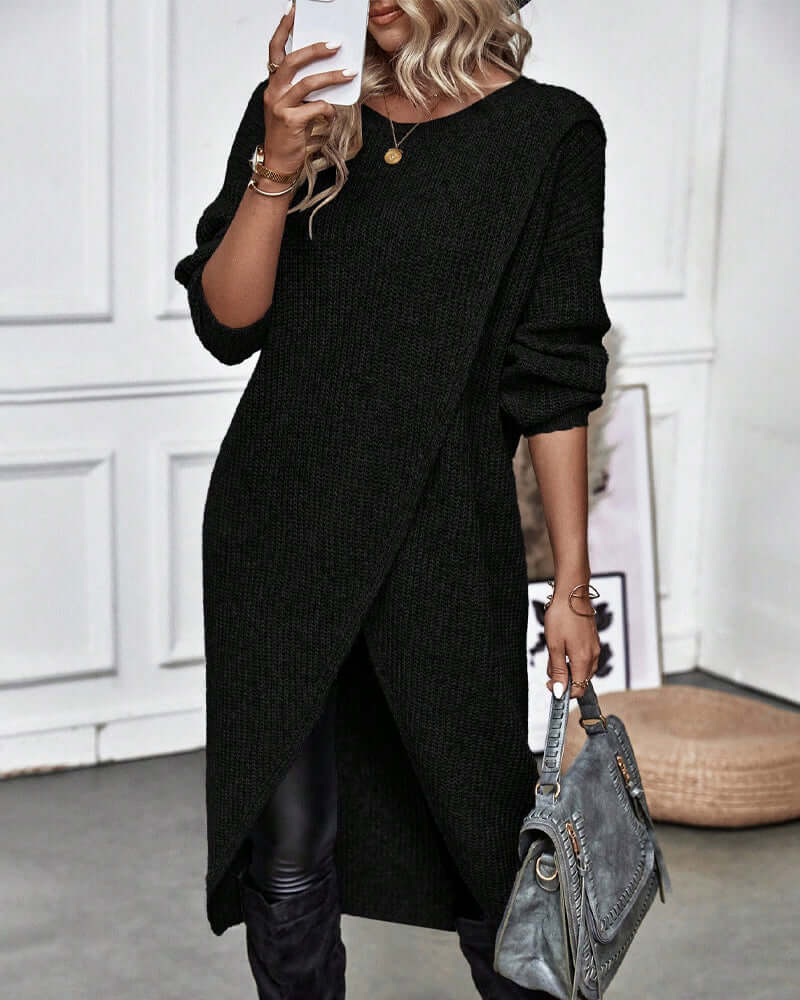 Soft Fabric Midi Dress