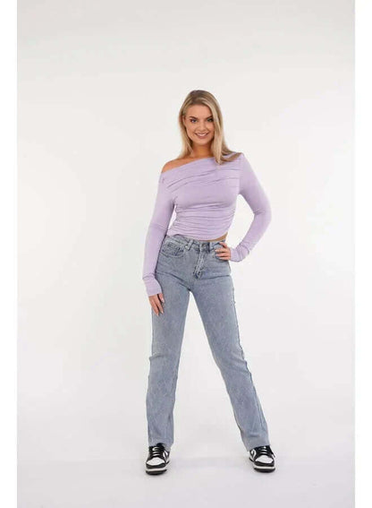 Women's Straight Leg Diamond Jeans