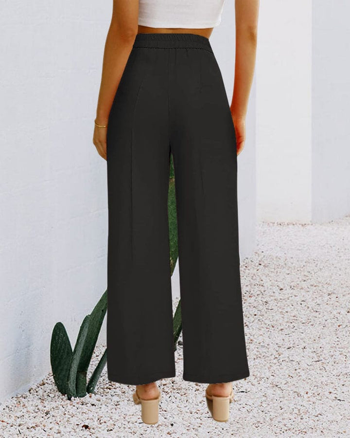 Women's Elegant Wide-Leg Trousers