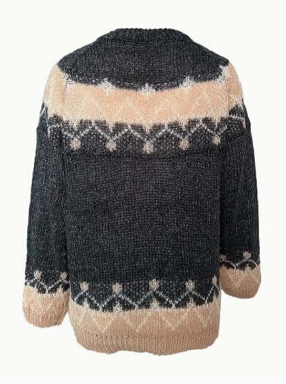 Women's Elegant Knitted Round Neck Sweater