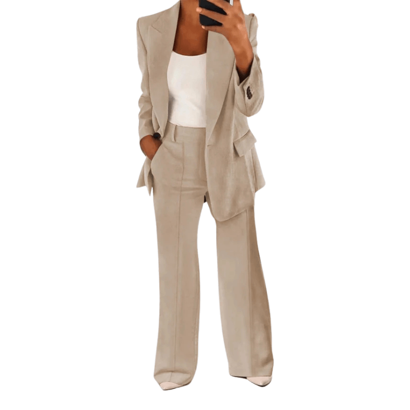 Elegant Blazer and Trousers Set