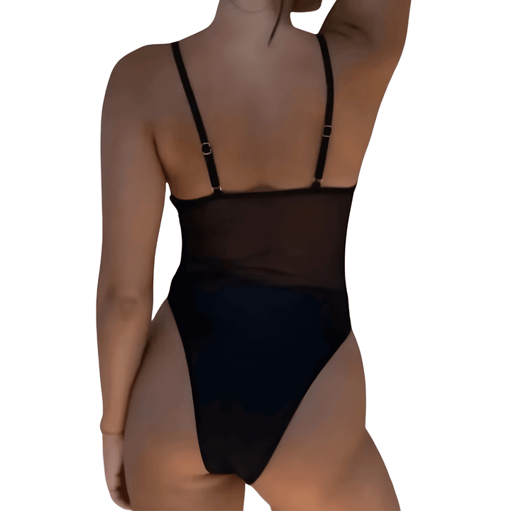 Tan-Through Swimsuit Women's One-Piece