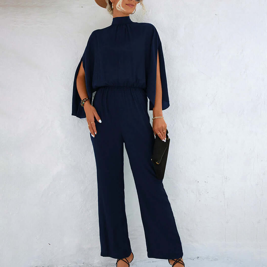 Elegant Batwing Sleeve Jumpsuit for Women
