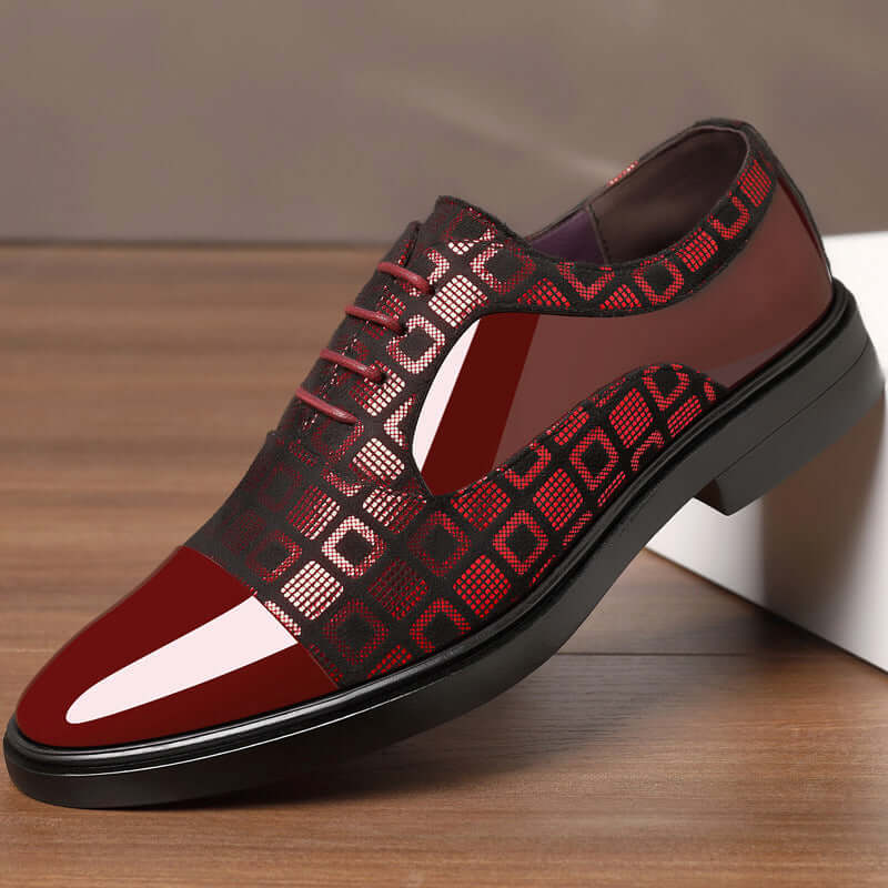 Men’s Formal Patent Leather Oxford Shoes