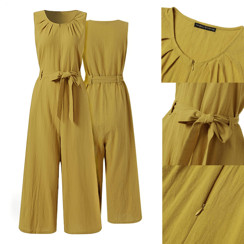 Women's Relaxed Wide Leg Jumpsuit