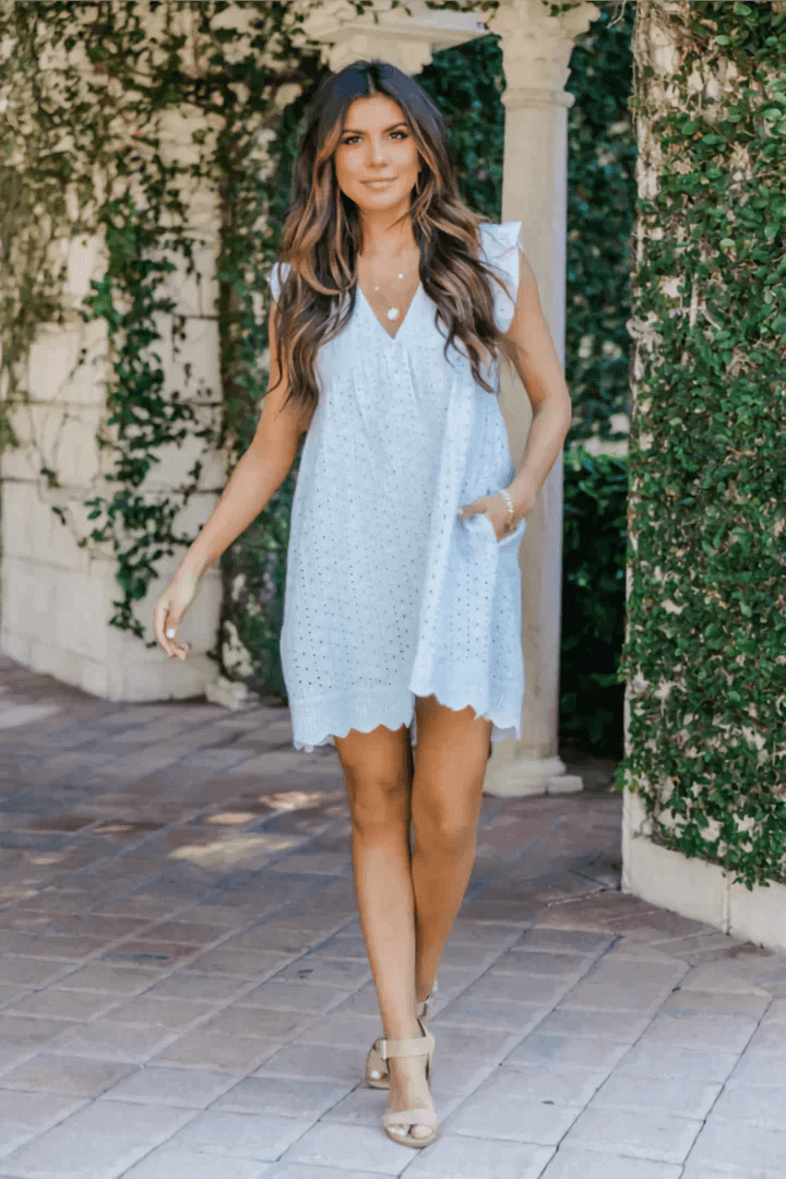 Women's Printed Sleeveless Midi Summer Dress