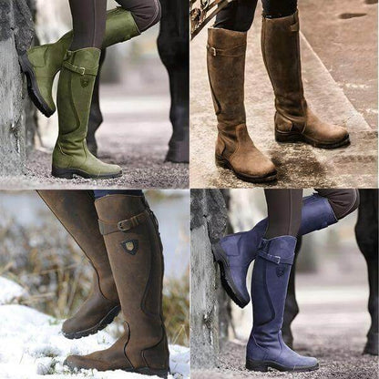 Women's Waterproof Winter Riding Boots
