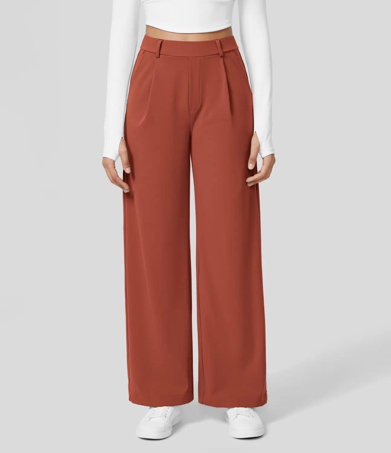Women's Casual Relaxed Fit Trousers