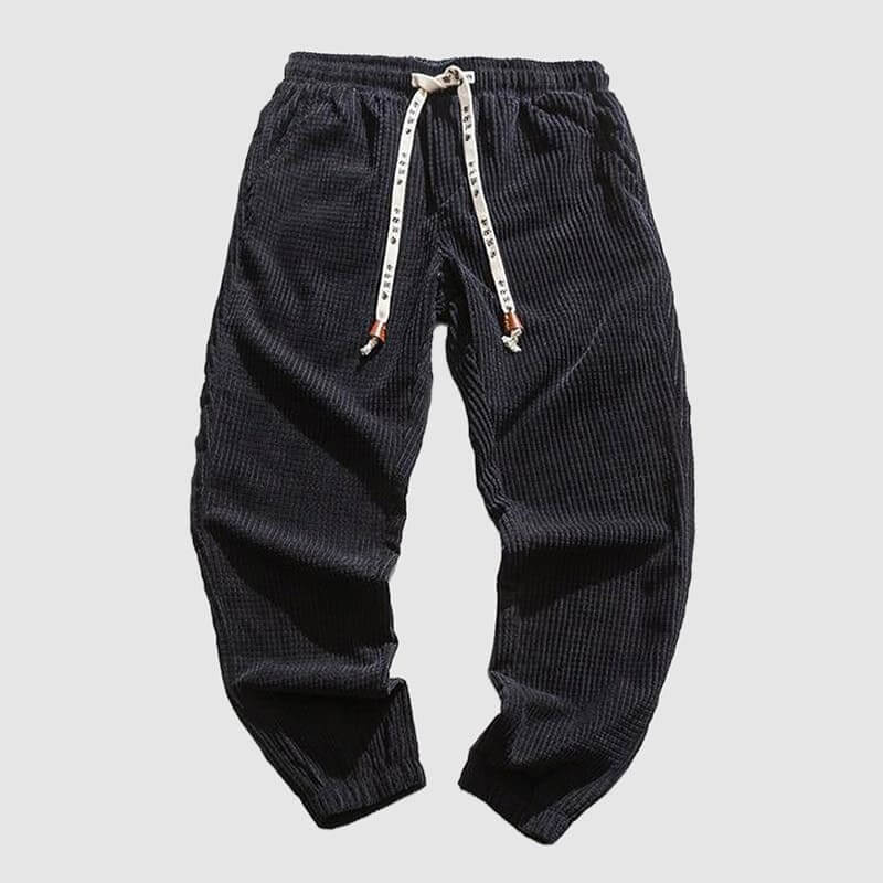 Men's Casual Corduroy Trousers - Relaxed Fit