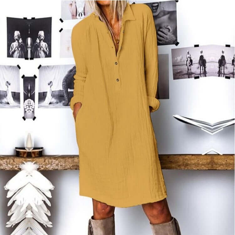 Breathable Cotton Dress
