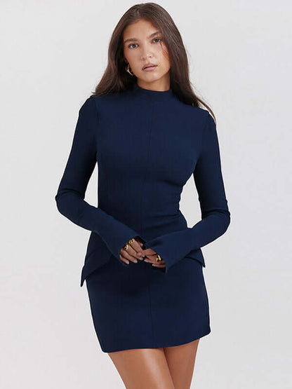 Women's Turtleneck Sweater Dress