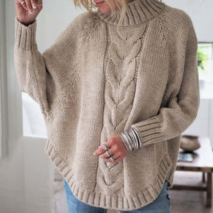 Women's Oversized Batwing Sleeve Jumper