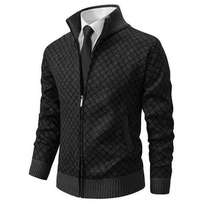 Chic Men's Knit Cardigan