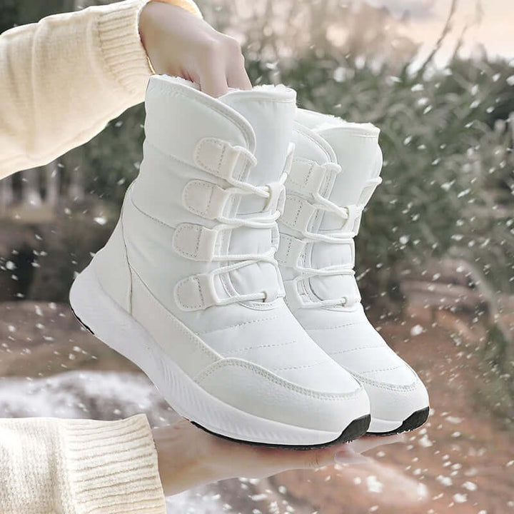 Women's Plush Lined Combat Boots