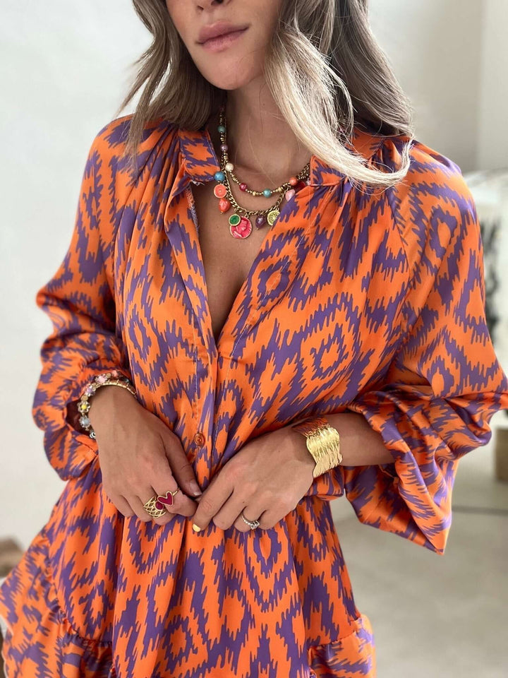 Elegant Mini Dress - Versatile Summer Dress