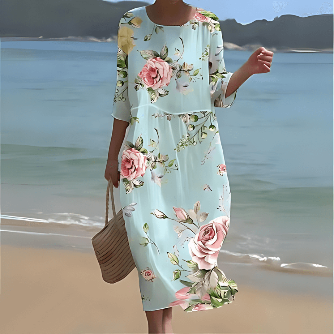 Women's Flowy Midi Dress