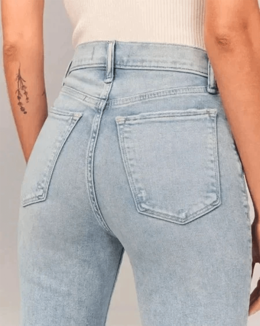 Women's Flared High-Waisted Jeans