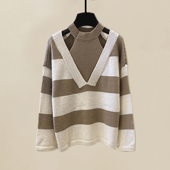 Women's Striped Comfort Loungewear Set