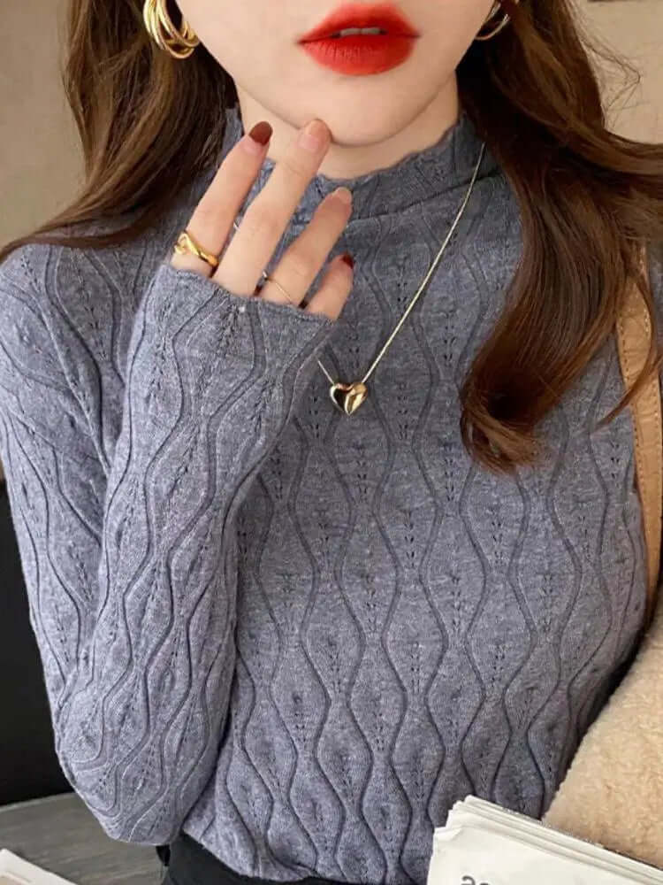 Women's Cashmere Slim Fit Thermal Undershirt