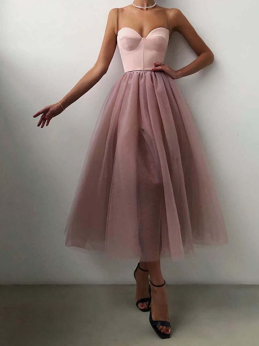 Women's Midi A-Line Party Dress