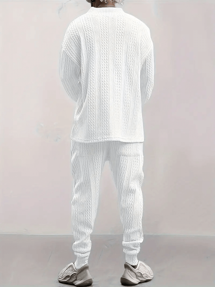 Men's Knitted Loungewear Set