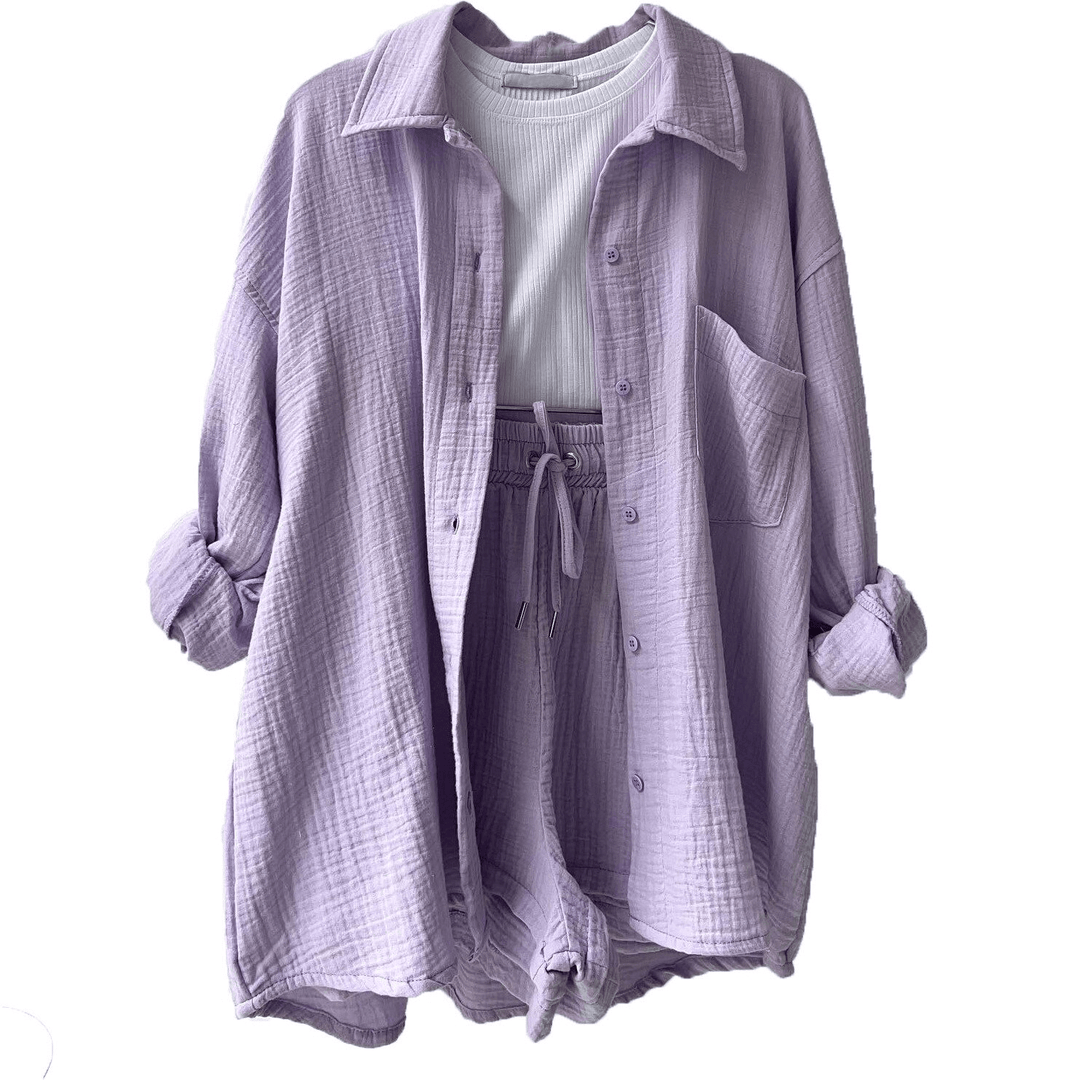 Women's Cotton Loungewear Set