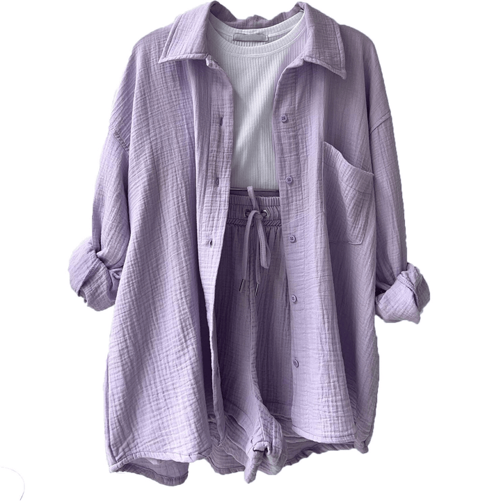 Women's Cotton Loungewear Set