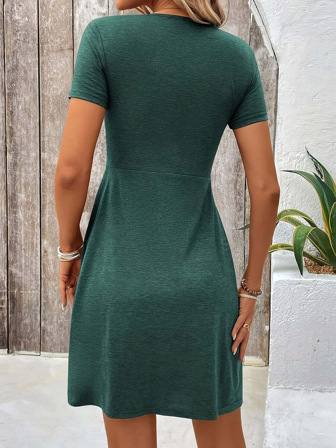 Women's Twisted A-Line Dress