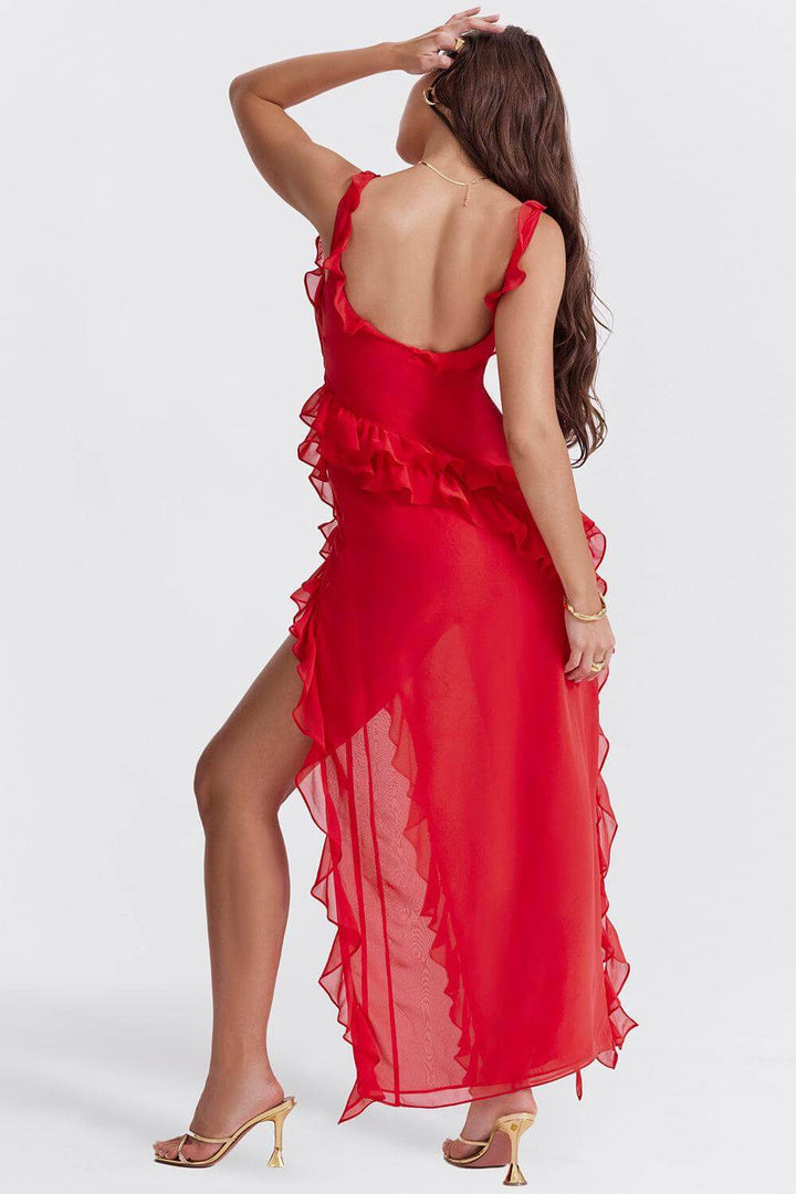 Elegant Summer Dress with Side Slit