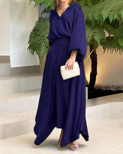 Breathable Midi Dress - Elegant & Comfortable