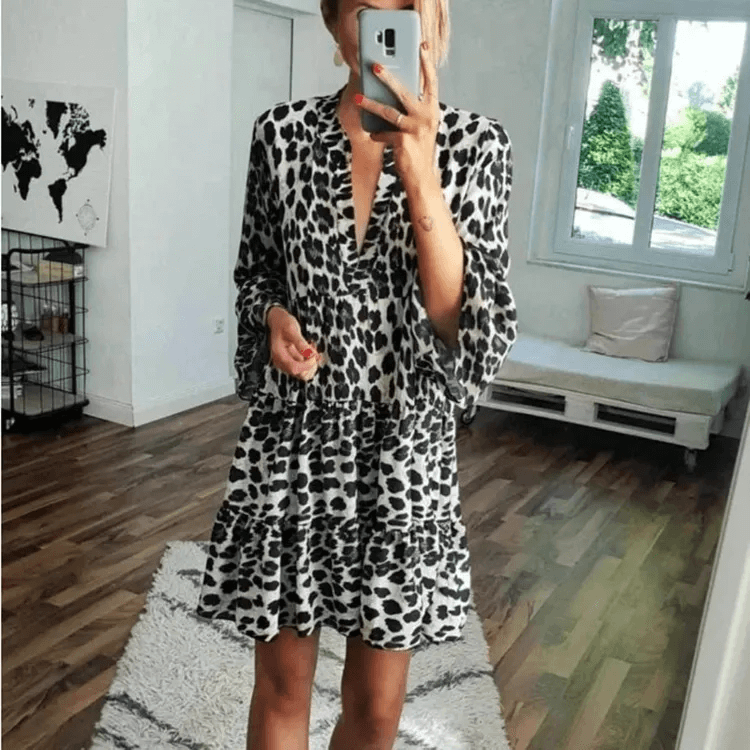 Women's Summer Long Sleeve Dress