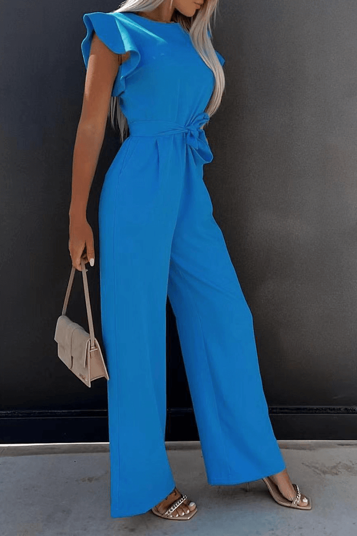 Women's Flared Sleeve Jumpsuit