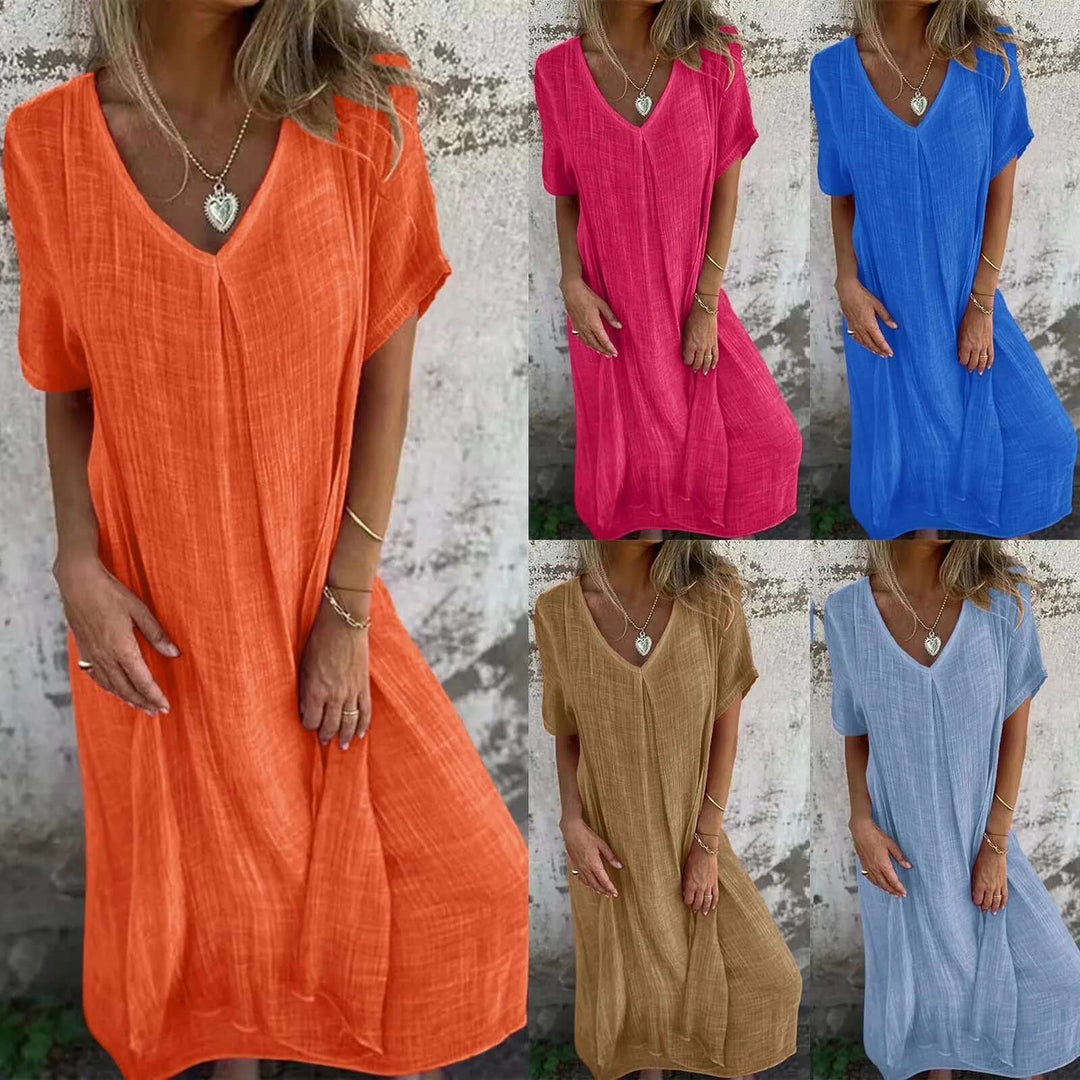 Cotton Maxi Dress - Casual Summer Dress