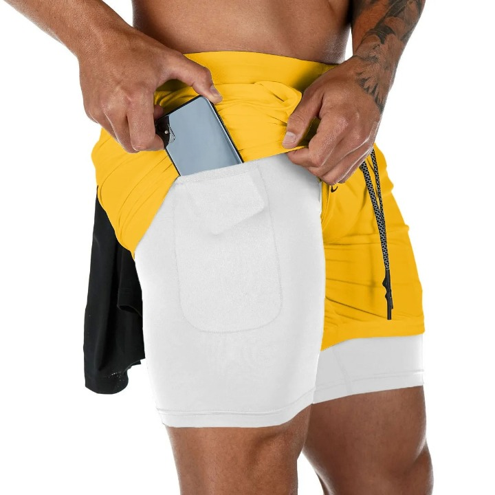 Men’s FlexStride Breathable Sports Running Shorts