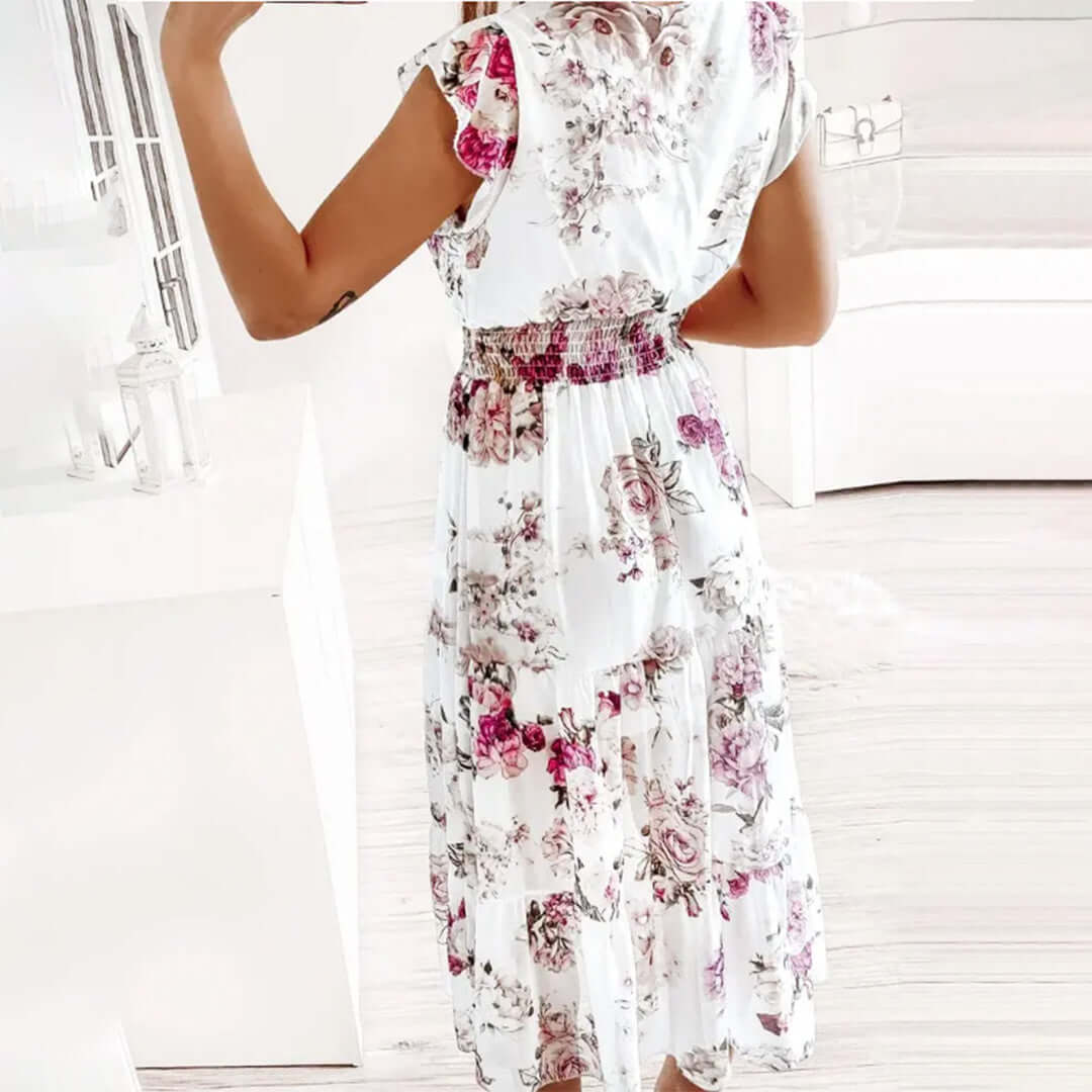 Elegant Midi Dress - Festive Occasions