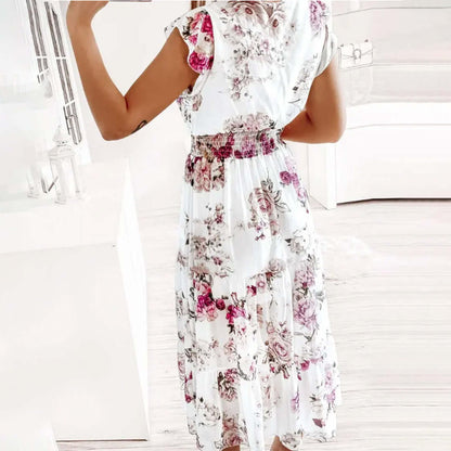 Elegant Midi Dress - Festive Occasions