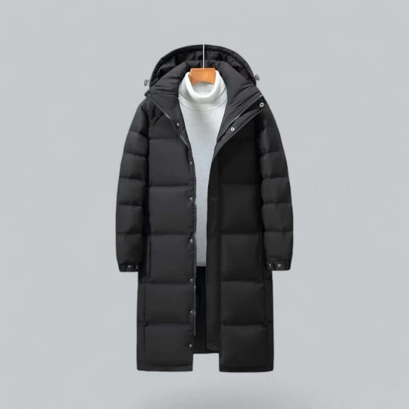 Men's Longline Winter Parka Coat