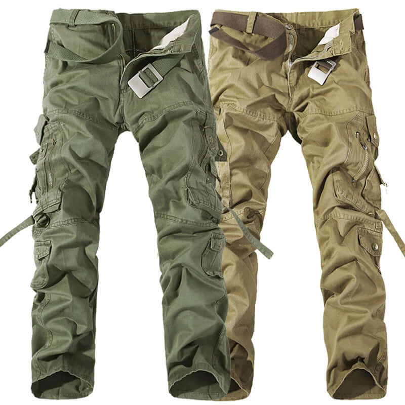 Men's Camo Combat Cargo Trousers