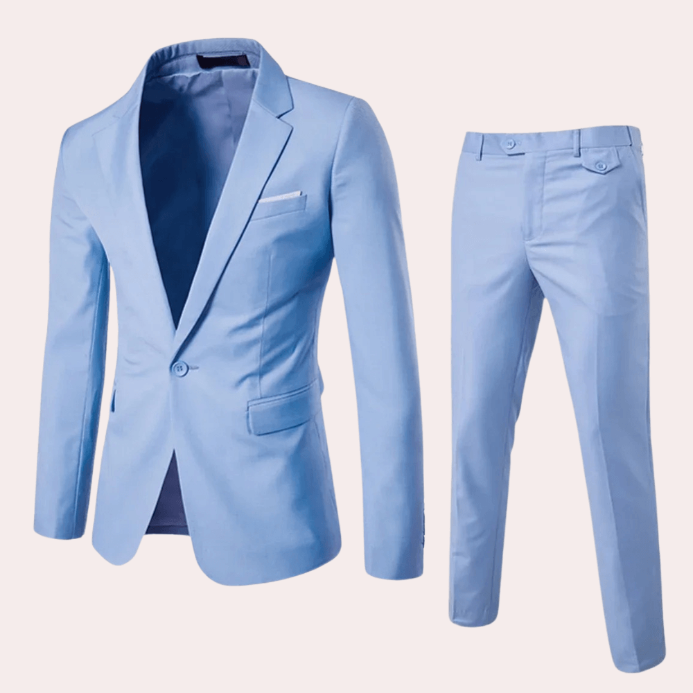 Men's Formal 2-Piece Suit - Tailored Fit