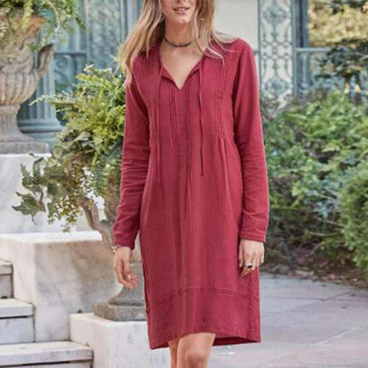 Women's Casual Dress - Polyester