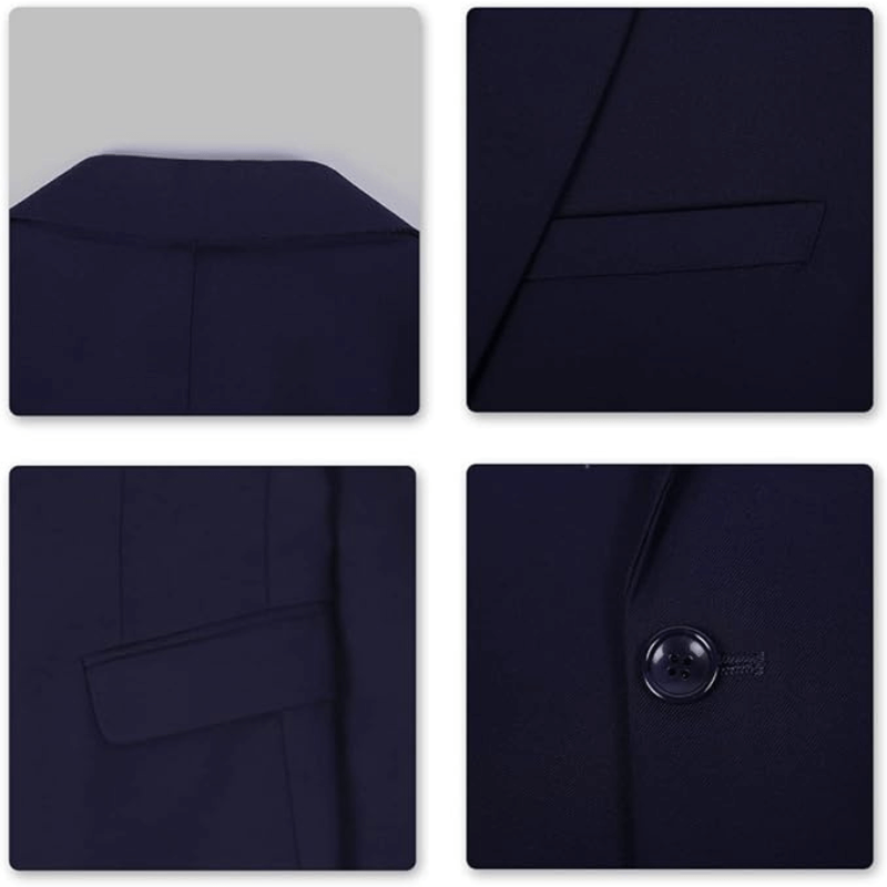 Men's Formal 2-Piece Suit - Tailored Fit